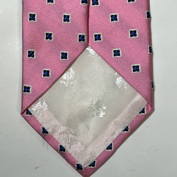 BROOKS BROTHERS Silk Tie Square Geometric - Picture 6 of 10